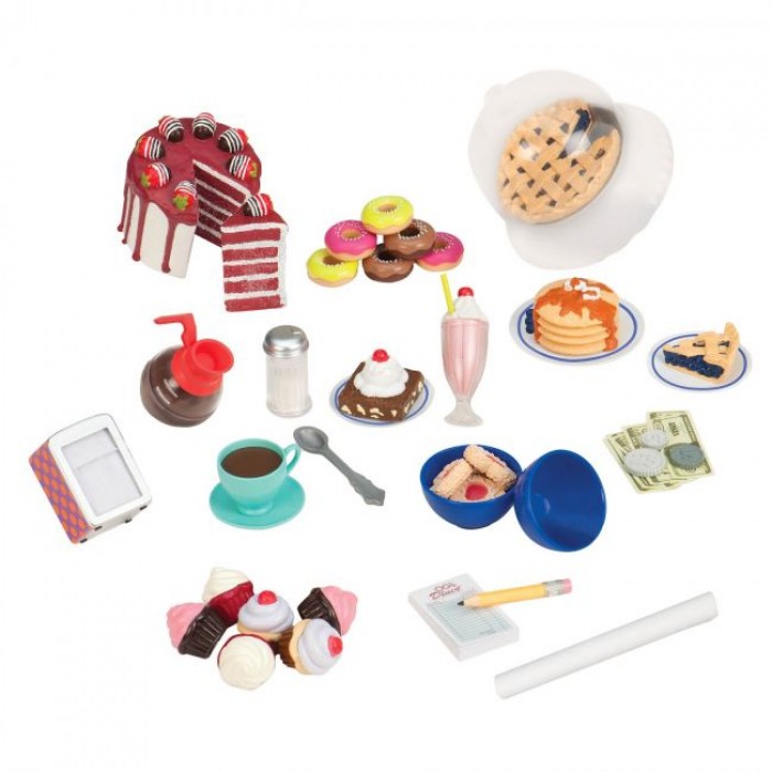 Our Generation Bite to Eat Retro Diner Set